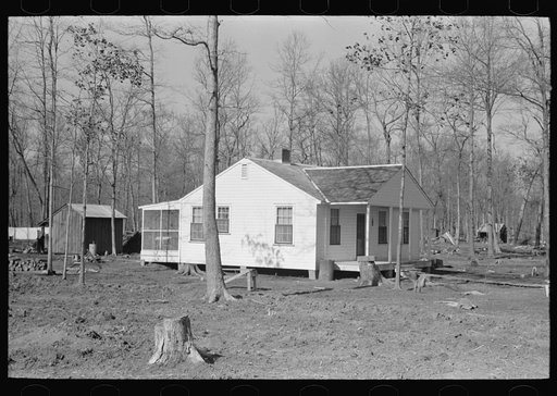 Untitled photo, possibly related to: Farm home, Chicot Farms, Arkansas