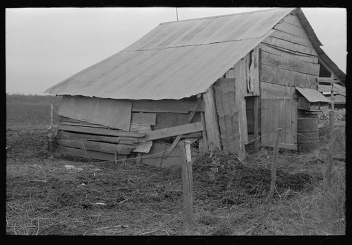 Untitled photo, possibly related to: House of sharecroppers near Pace, Mississippi. Background photo for Sunflower Plantation