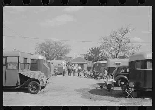 Trailer camp, McAllen, Texas