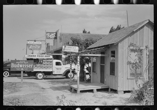 Street scene, San Juan, Texas