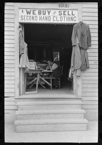 Untitled photo, possibly related to: Secondhand clothing store, Corpus Christi, Texas