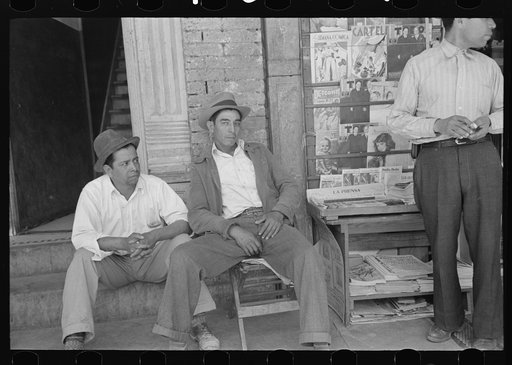 Mexican newsstand, San Antonio, Texas