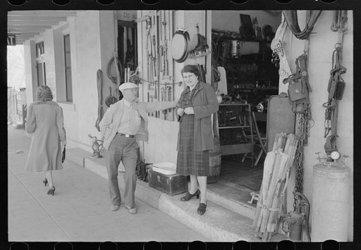 Untitled photo, possibly related to: Display of gardening tools, San Antonio, Texas