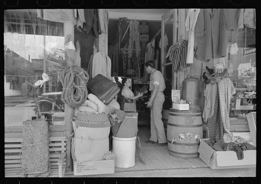 Untitled photo, possibly related to: Secondhand store, San Antonio, Texas