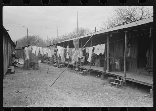 Detail of Mexican corral, San Antonio, Texas