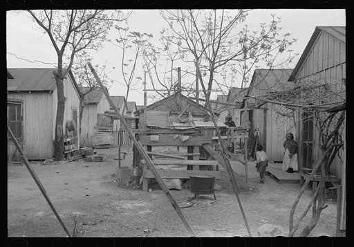 Detail of Mexican corral, San Antonio, Texas