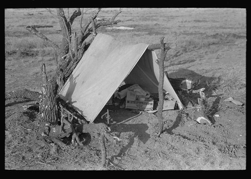Home of Mexican land grubber, El Indio, Texas
