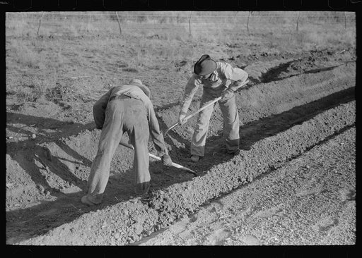 Untitled photo, possibly related to: Symbol of irrigation, El Indio, Texas