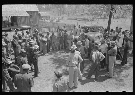 Meeting of FSA (Farm Security Administration) clients, Sabine Farms, Marshall, Texas