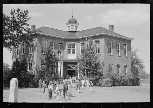 Grade school, San Augustine, Texas