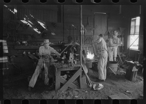 Blacksmith shop, San Augustine, Texas