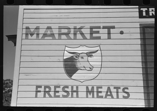 Sign, Marshall, Texas