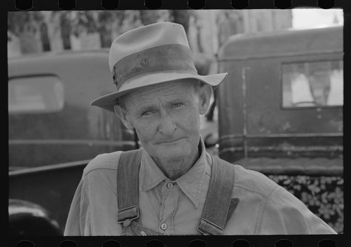 Weatherford, Texas. Farmer at the market