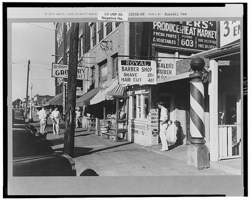 Street scene, Muskogee, Oklahoma
