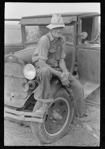 Hired man of Sheridan County, Kansas, farmer
