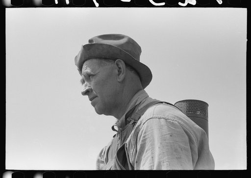 Mr. Germeroth, FSA (Farm Security Administration) client in Sheridan County, Kansas