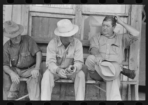 Three oil workers, Saint Louis, Oklahoma