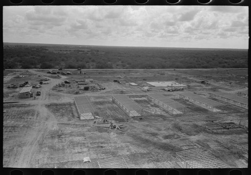 Migrant camp, Sinton, Texas