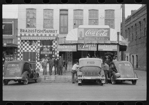 Street scene, Waco, Texas
