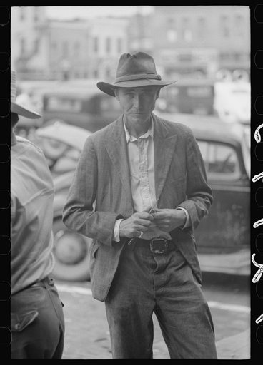 Farmer, market square, Waco, Texas