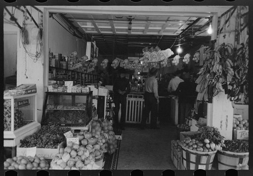 Untitled photo, possibly related to: Fruit and vegetables, market square, Waco, Texas