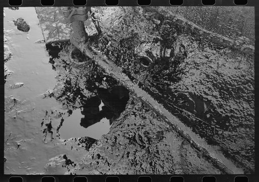 Waste oil at storage tanks, Creek County, Oklahoma