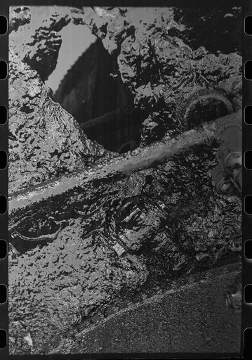 Untitled photo, possibly related to: Waste oil at storage tanks, Creek County, Oklahoma