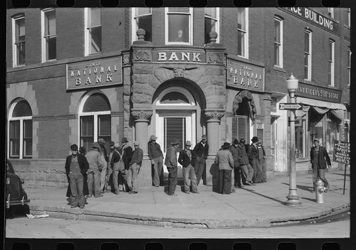 Bank corner, Eufaula, Oklahoma
