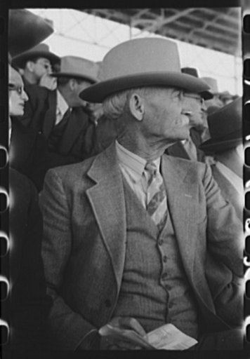 West Texan at the rodeo during the San Angelo Fat Stock Show, San Angelo, Texas
