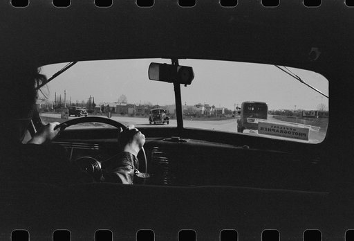 Highway in Bexar County, from an automobile