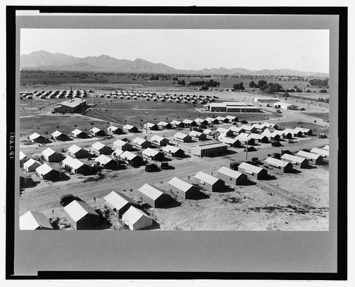 View from water tower at Agua Fria Migratory Labor Camp, Arizona