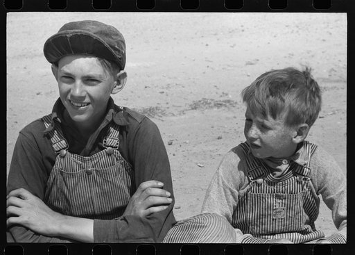 Children of migratory laborer at the Agua Fria Migratory Labor Camp, Arizona
