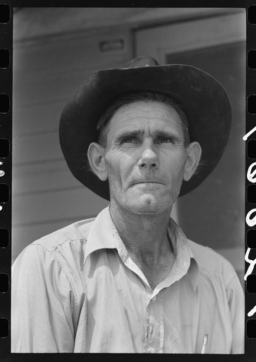 Migratory laborer at the Agua Fria Migratory Labor Camp, Arizona