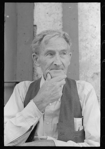 Elderly man who has lived in Mogollon, New Mexico from its earliest days and remembers Indian fights, etc.