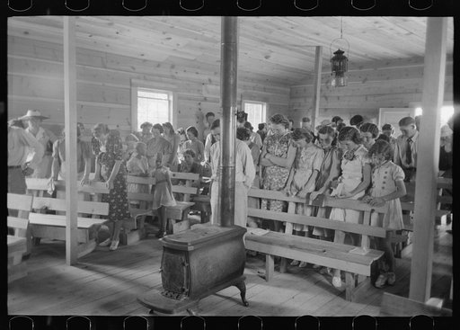 Untitled photo, possibly related to: All day community sing, Pie Town, New Mexico