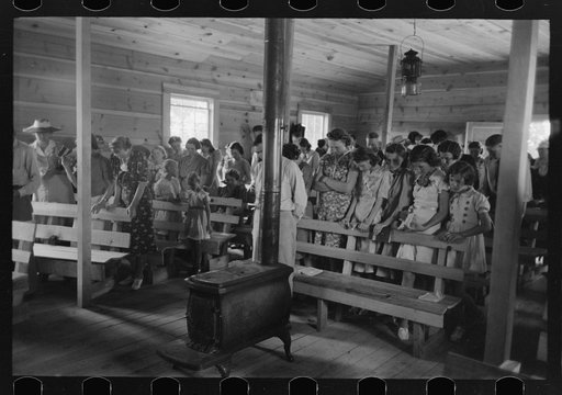 Untitled photo, possibly related to: All day community sing, Pie Town, New Mexico