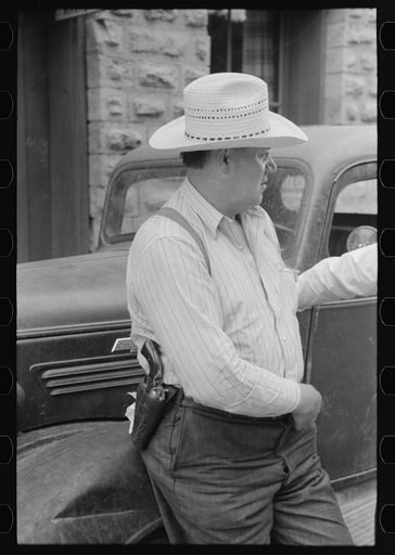 Untitled photo, possibly related to: Deputy sheriff, Mogollon, New Mexico