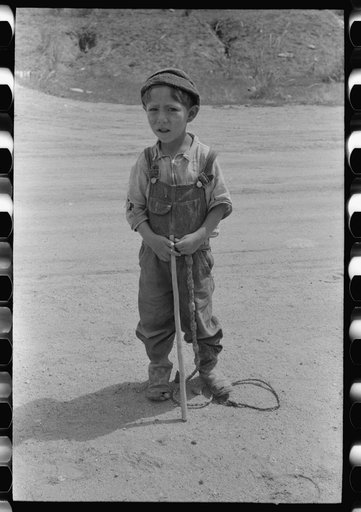 Young Spanish-American cowtender, Penasco, New Mexico