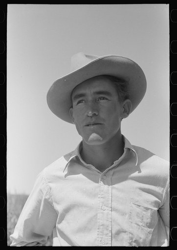 Spanish-American boy, Chamisal, New Mexico