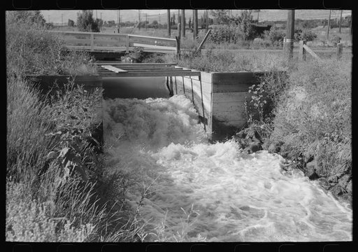 Untitled photo, possibly related to: Irrigation ditch in Box Elder County, Utah