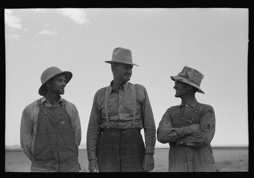 Untitled photo, possibly related to: Mormon dry farmer. He has been a bishop of the Mormon Church, Oneida County, Idaho