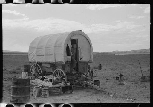 Oneida County, Idaho. Son of a dry-farmer