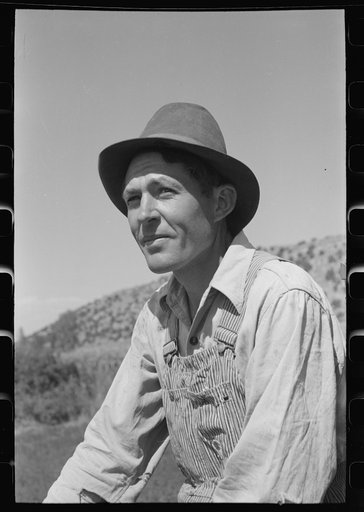 Mormon farmer, Box Elder County, Utah