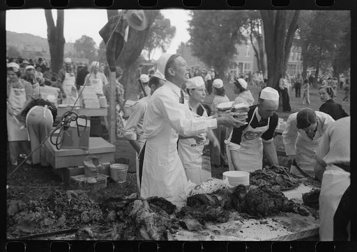 Untitled photo, possibly related to: Free barbecue, Labor Day, Ridgway, Colorado