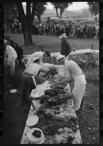 Untitled photo, possibly related to: Free barbecue, Labor Day, Ridgway, Colorado