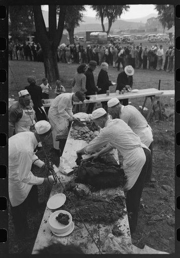 Free barbecue, Labor Day, Ridgway, Colorado