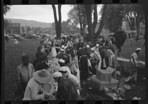 Untitled photo, possibly related to: Free barbecue, Labor Day, Ridgway, Colorado