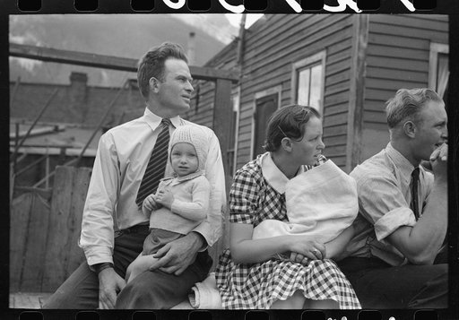 People at Labor Day celebration, Silverton, Colorado
