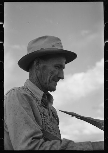 Mormon farmer, Ivins, Washington County, Utah