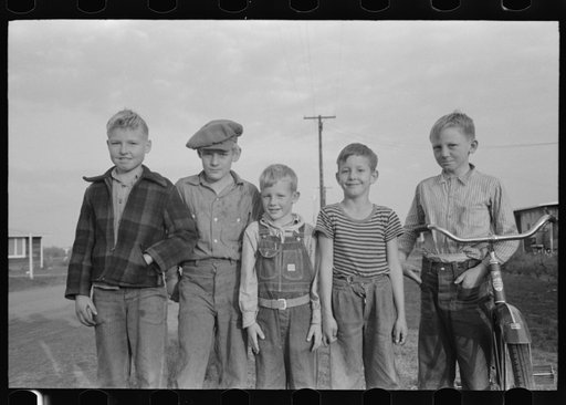 Visalia, California. Children of Mineral King Cooperative Farm